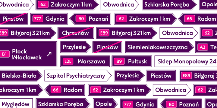 Przykład czcionki Sigmund Bold